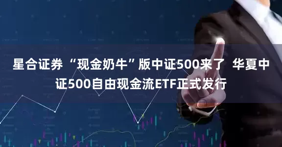 星合证券 “现金奶牛”版中证500来了  华夏中证500自由现金流ETF正式发行