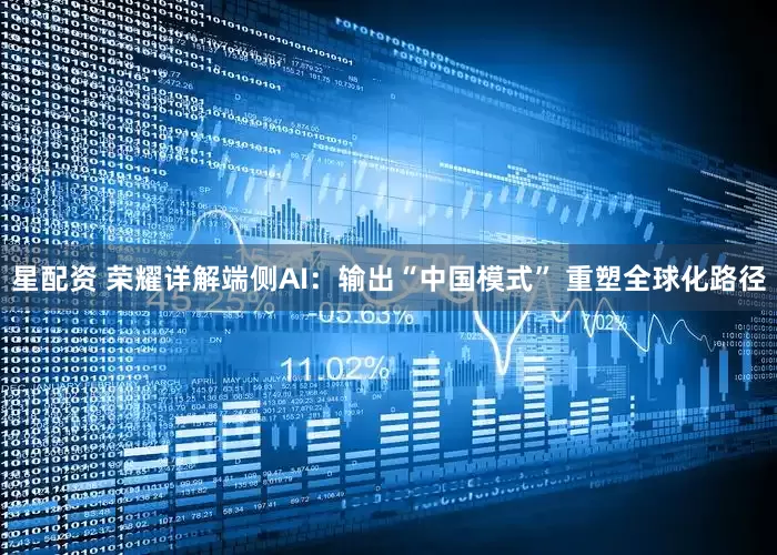 星配资 荣耀详解端侧AI：输出“中国模式” 重塑全球化路径